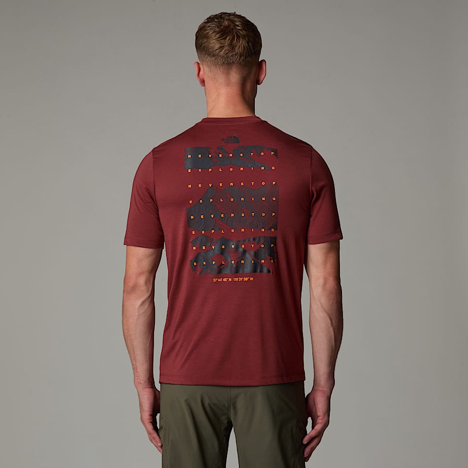 T-shirt Foundation Mountain da uomo