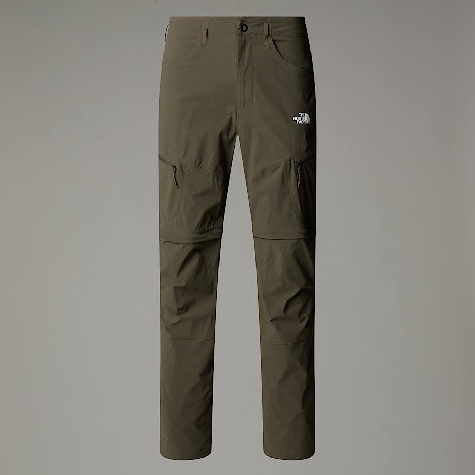 The North Face Exploration Normal Geschnittene Zip-off-hose Für Herren New Taupe Green Größe  male