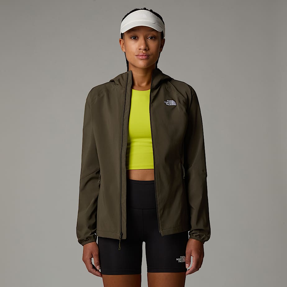 Chaqueta con capucha Nimble para mujer