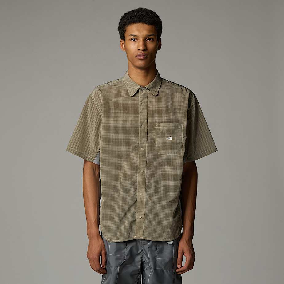 Camicia Fabric Mix da uomo - 1