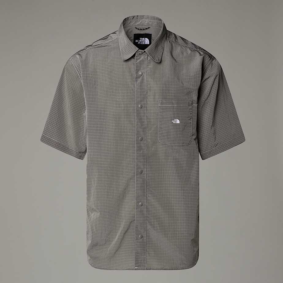 The North Face Fabric Mix Shirt Für Herren High Rise Grey Größe S male