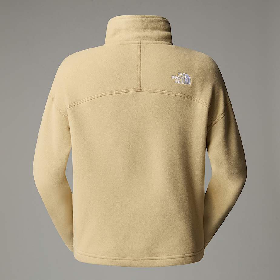 100 Glacier kurzgeschnittener Fleece mit 1/4-langem RV für Damen - 9