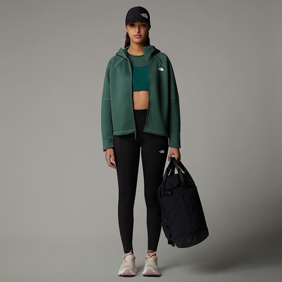 Women's Vertical Thermal Full-Zip Hooded Jacket - 6