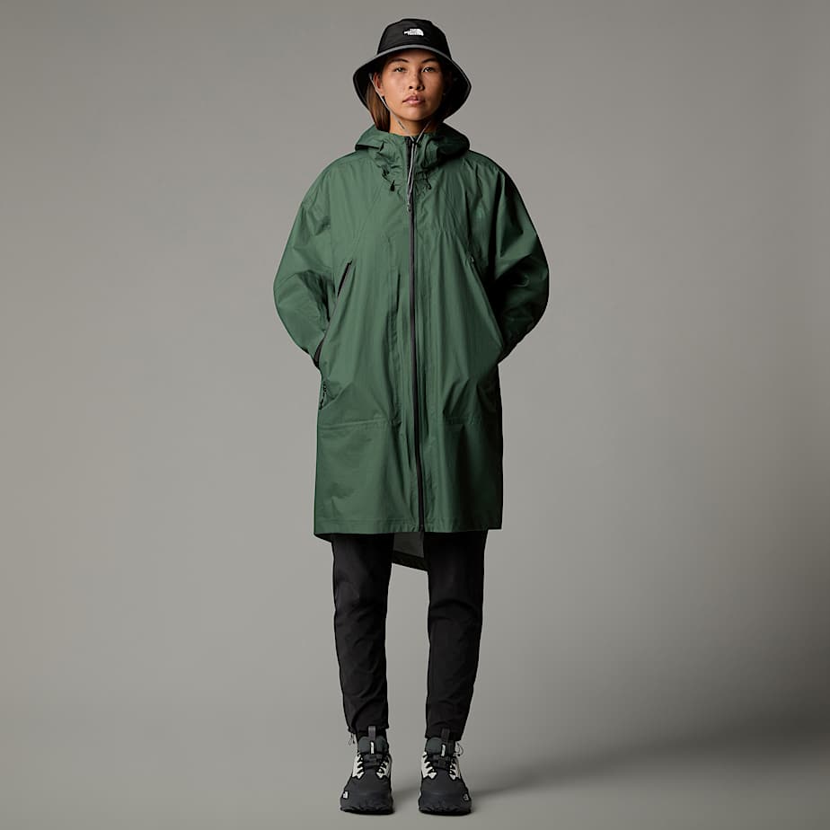 Unisex Packable Rain Parka