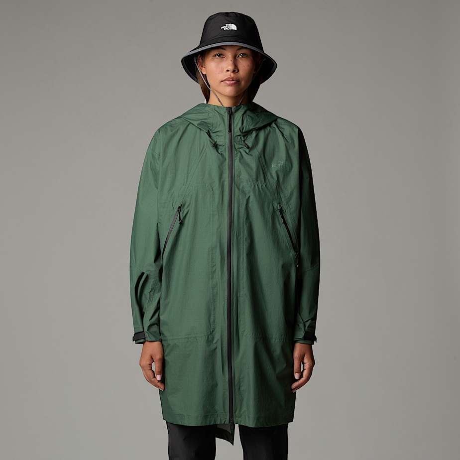 Unisex Packable Rain Parka