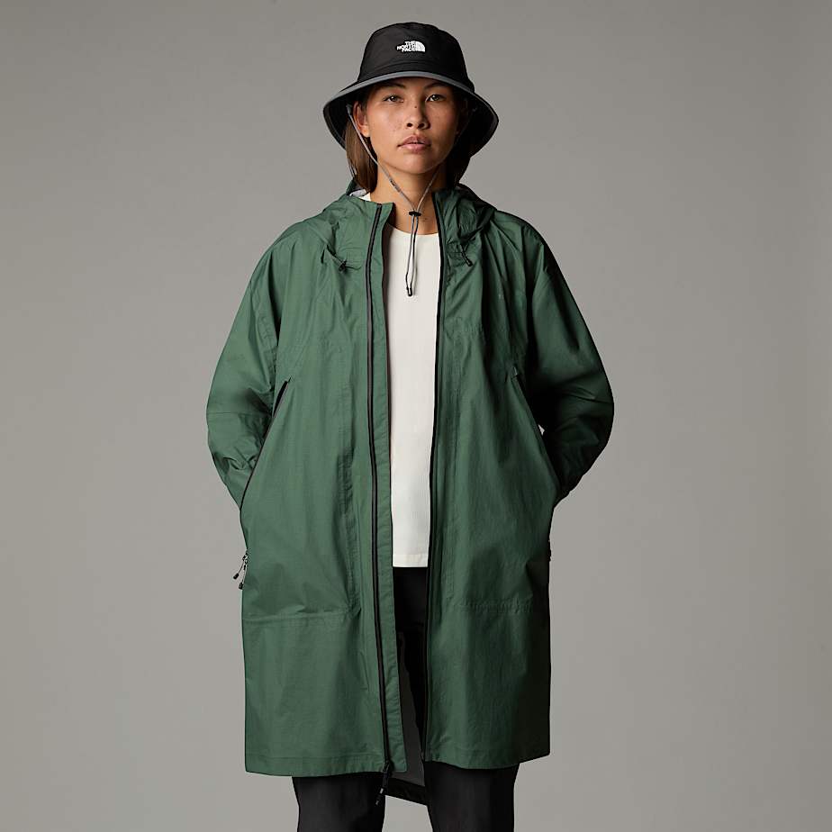 Unisex Packable Rain Parka