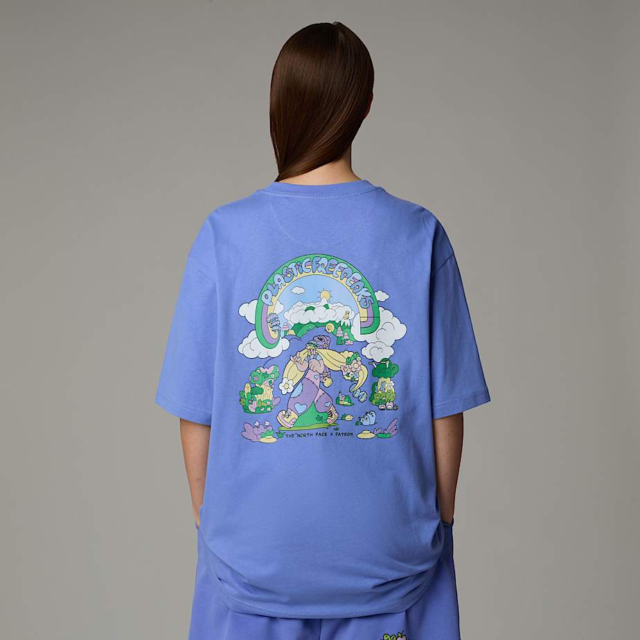 Uniseks Oversized Clean Trail-T-shirt - 7