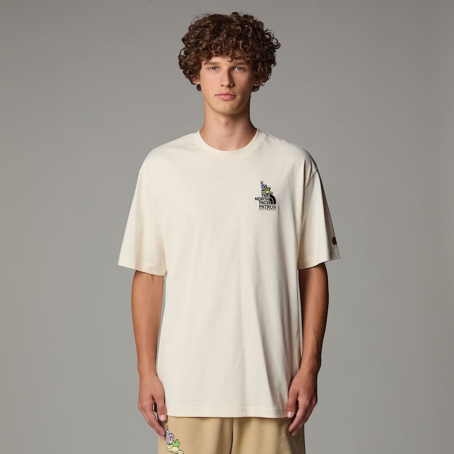 Tシャツ・カットソー THE NORTH FACE Men T-shirt Beige NF0A8C2T QLI1 Unisex Clean Trails Oversized T-Shirt | The North Face FI