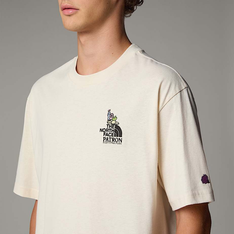 Tシャツ・カットソー THE NORTH FACE Men T-shirt Beige NF0A8C2T QLI1 The North Face Nature Men's Relaxed T-Shirt Brown