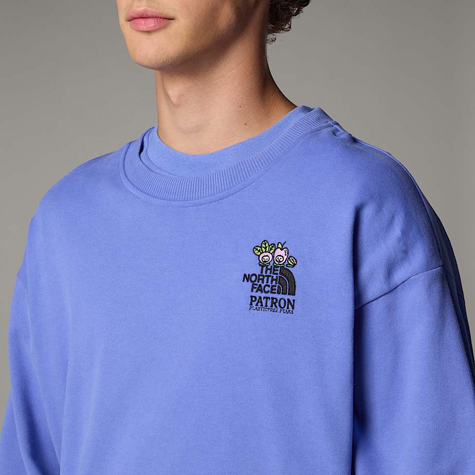 Bluza unisex o kroju oversize Mountain Cleanup