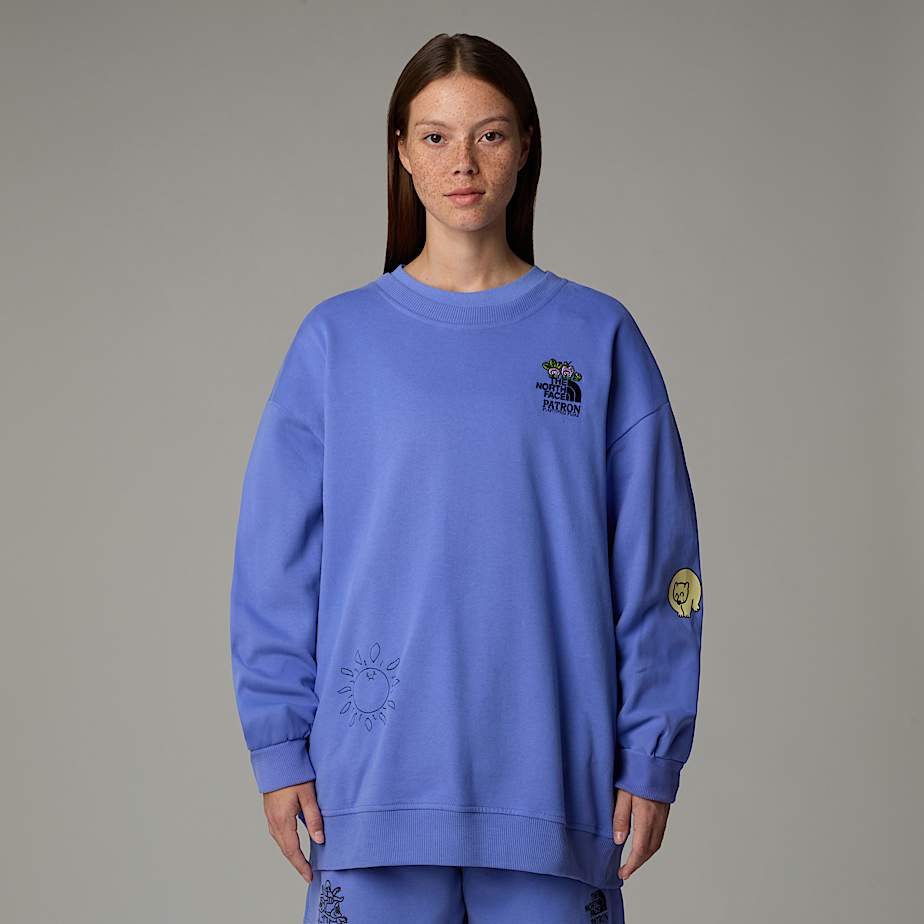 Bluza unisex o kroju oversize Mountain Cleanup