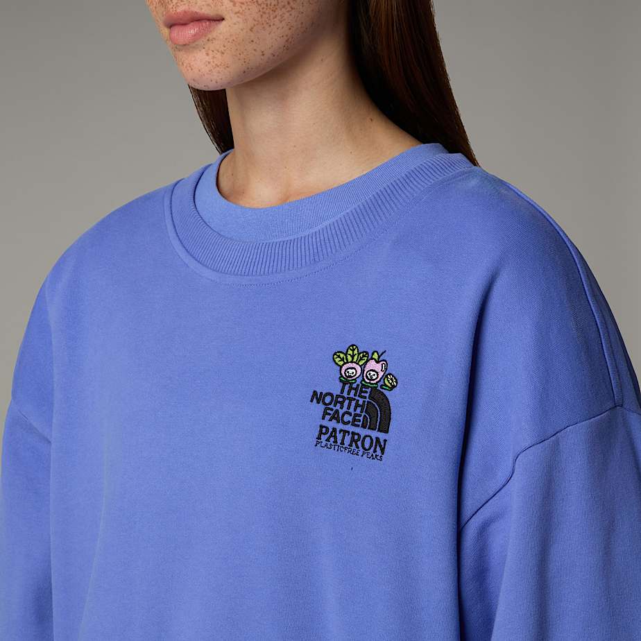 Bluza unisex o kroju oversize Mountain Cleanup