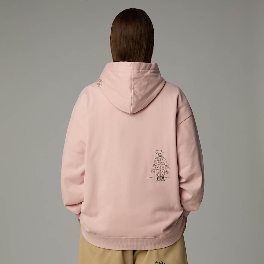 Bluza z kapturem unisex o kroju oversize Mountain Cleanup