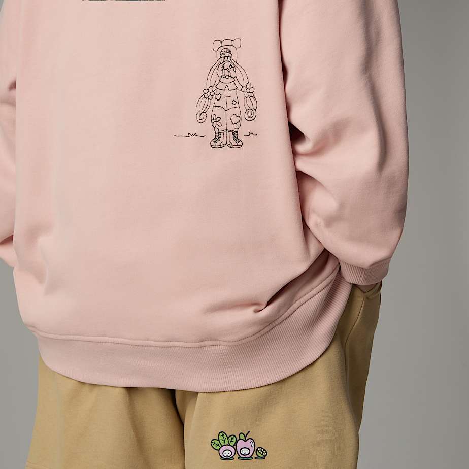 Bluza z kapturem unisex o kroju oversize Mountain Cleanup