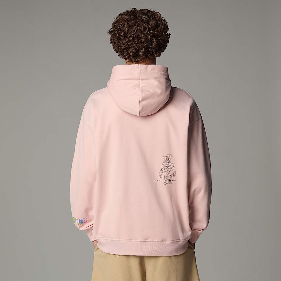 Bluza z kapturem unisex o kroju oversize Mountain Cleanup