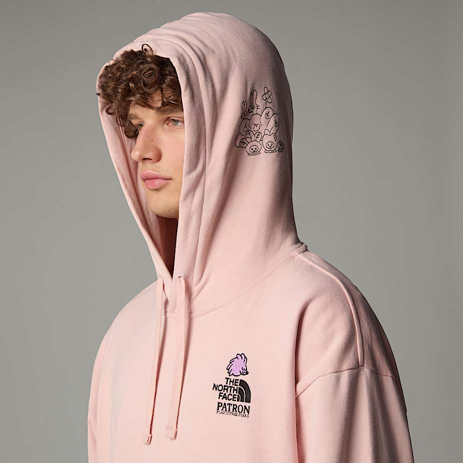 Bluza z kapturem unisex o kroju oversize Mountain Cleanup