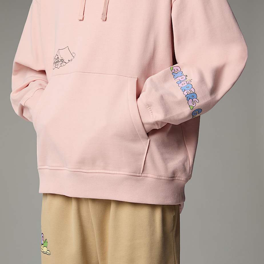 Bluza z kapturem unisex o kroju oversize Mountain Cleanup