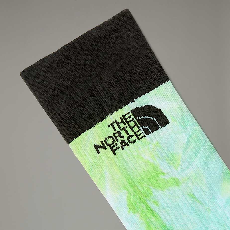 Trail Run Printed Crew Socks - 4