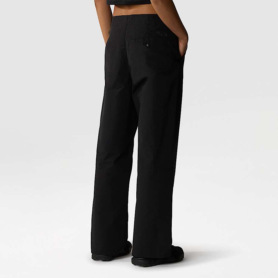 Rope Tie-broek met wijde pijpen voor dames