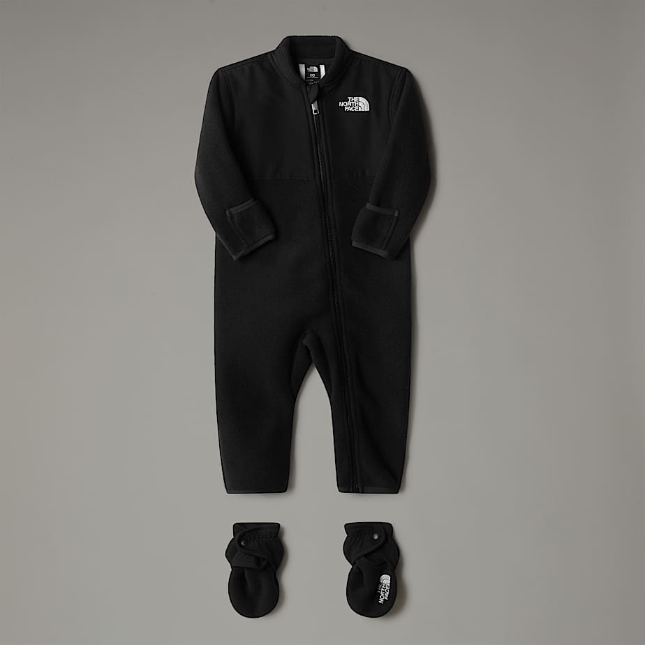 The North Face Denali Einteiler-set Für Babys Tnf Black Größe 12-18 Monate unisex