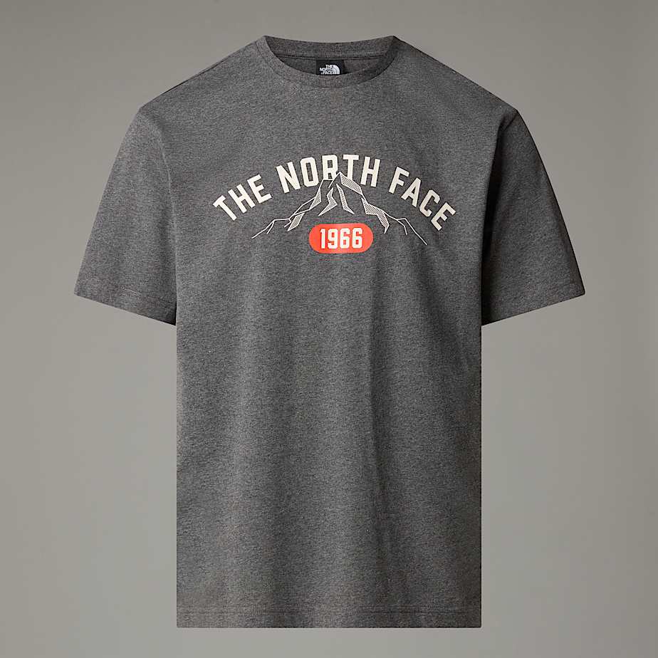 The North Face Varsity T-shirt Mit Grafik Für Herren Tnf Medium Grey Heather Größe XS male