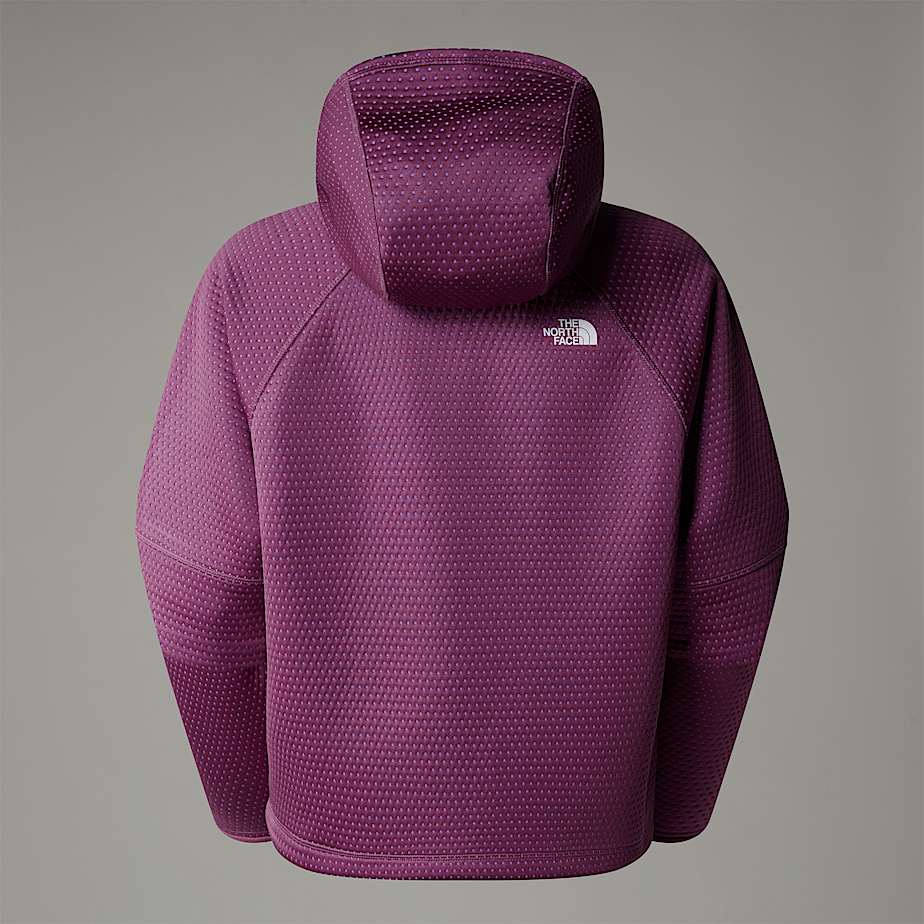 Women's Vertical Thermal Full-Zip Hooded Jacket - 2