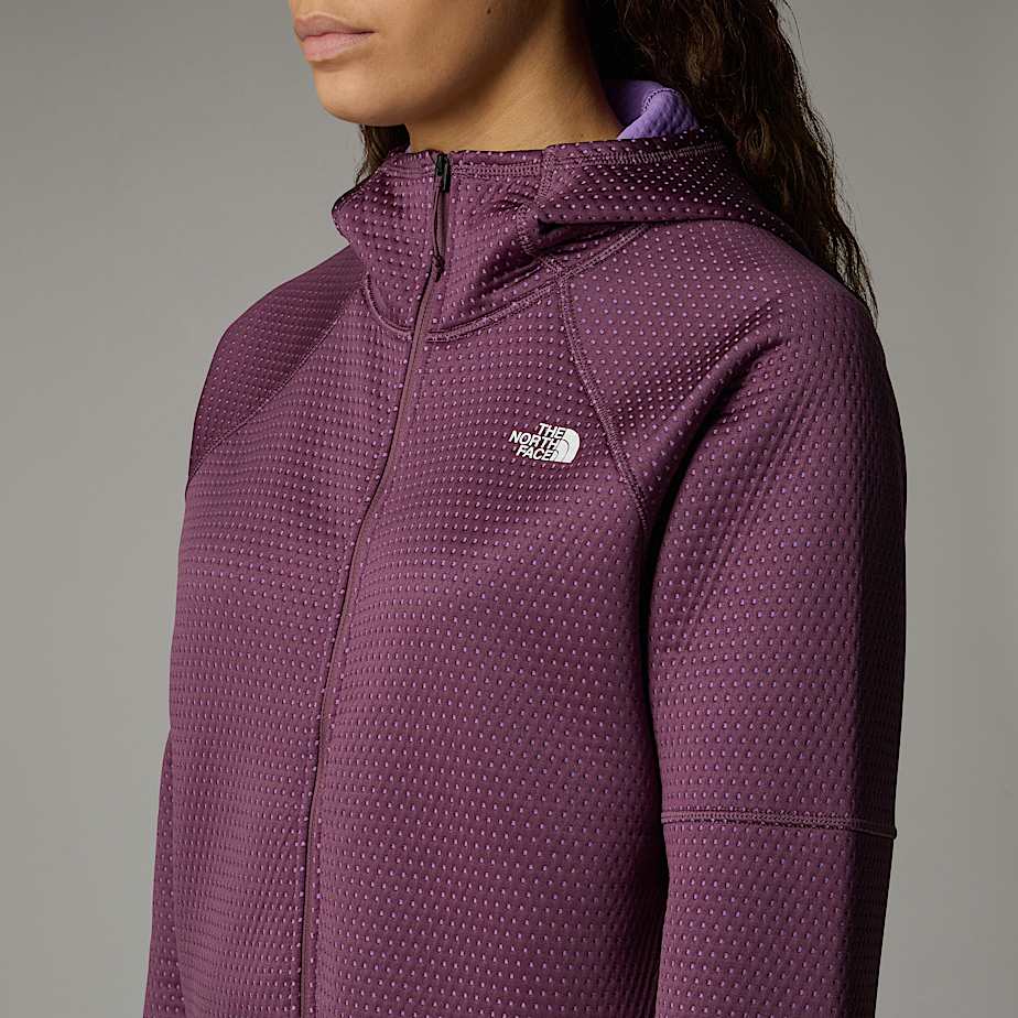 Women's Vertical Thermal Full-Zip Hooded Jacket - 9