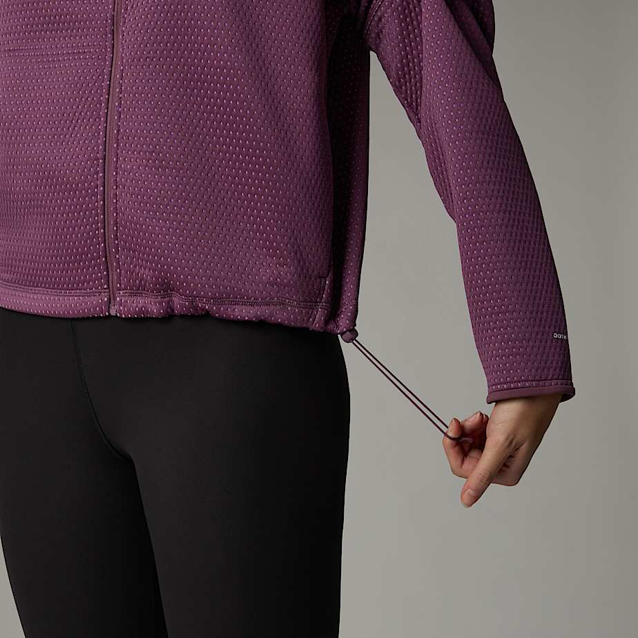 Women's Vertical Thermal Full-Zip Hooded Jacket - 10