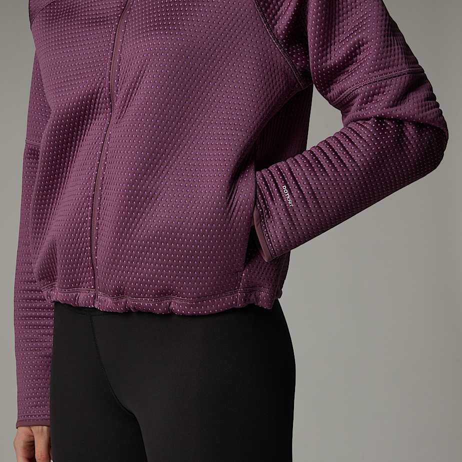 Women's Vertical Thermal Full-Zip Hooded Jacket - 11