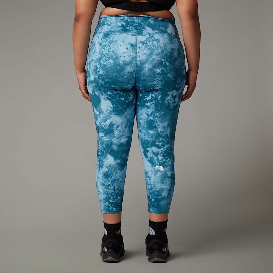 Leggings 7/8 Flex Plus Size a vita alta con stampa da donna - 6