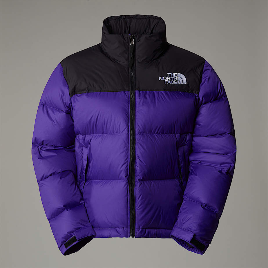 The North Face 1996 Retro Nuptse Jacke Für Damen Peak Purple-tnf Black Größe S female