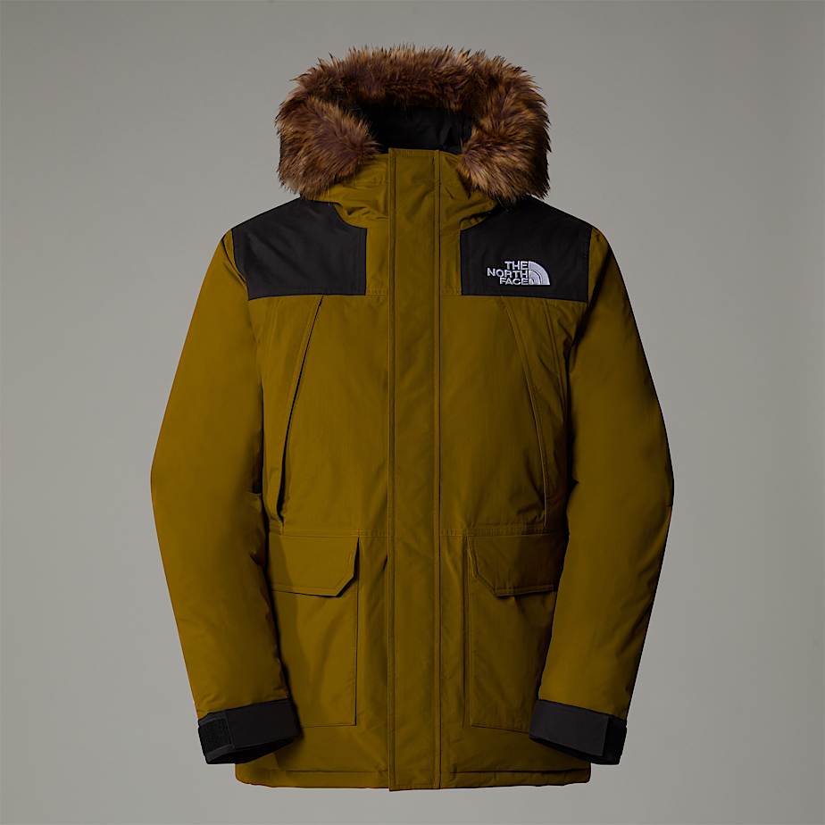 The North Face Mcmurdo Parka Für Herren Moss Green-tnf Black Größe M male