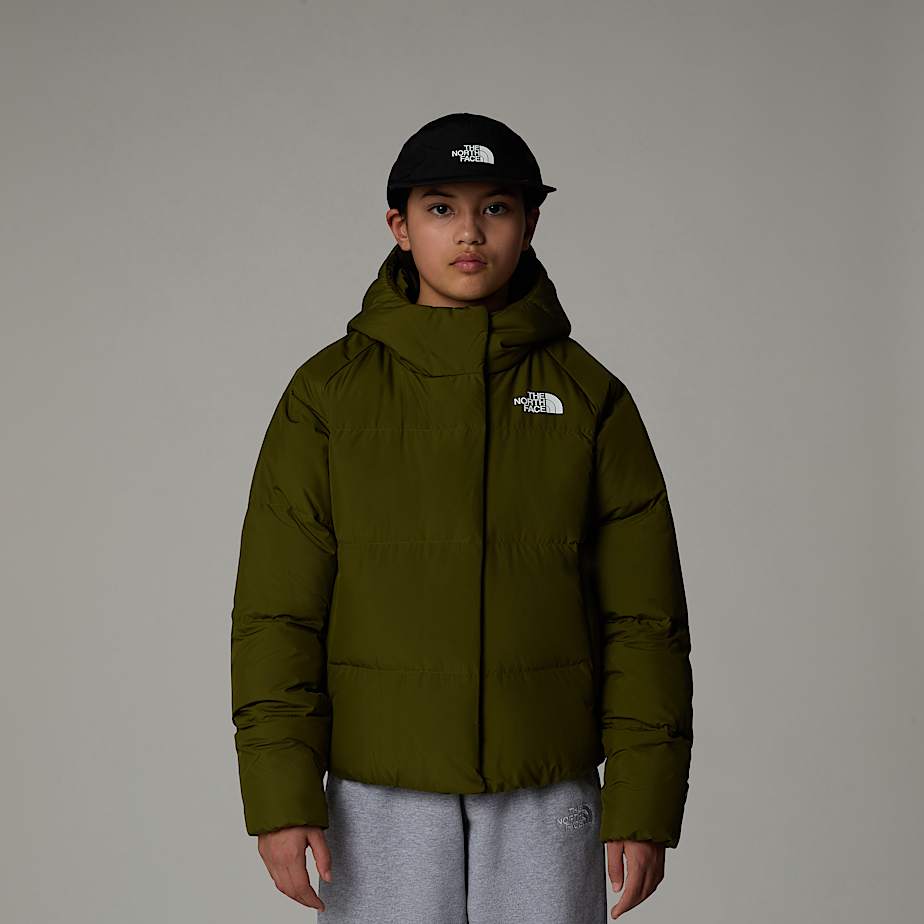 Chaqueta de plumón con capucha North para niña