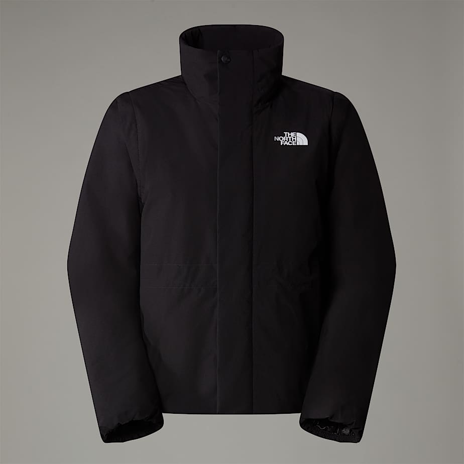 The North Face Gefütterte 2-in-1-wendejacke Für Damen Tnf Black Größe M female