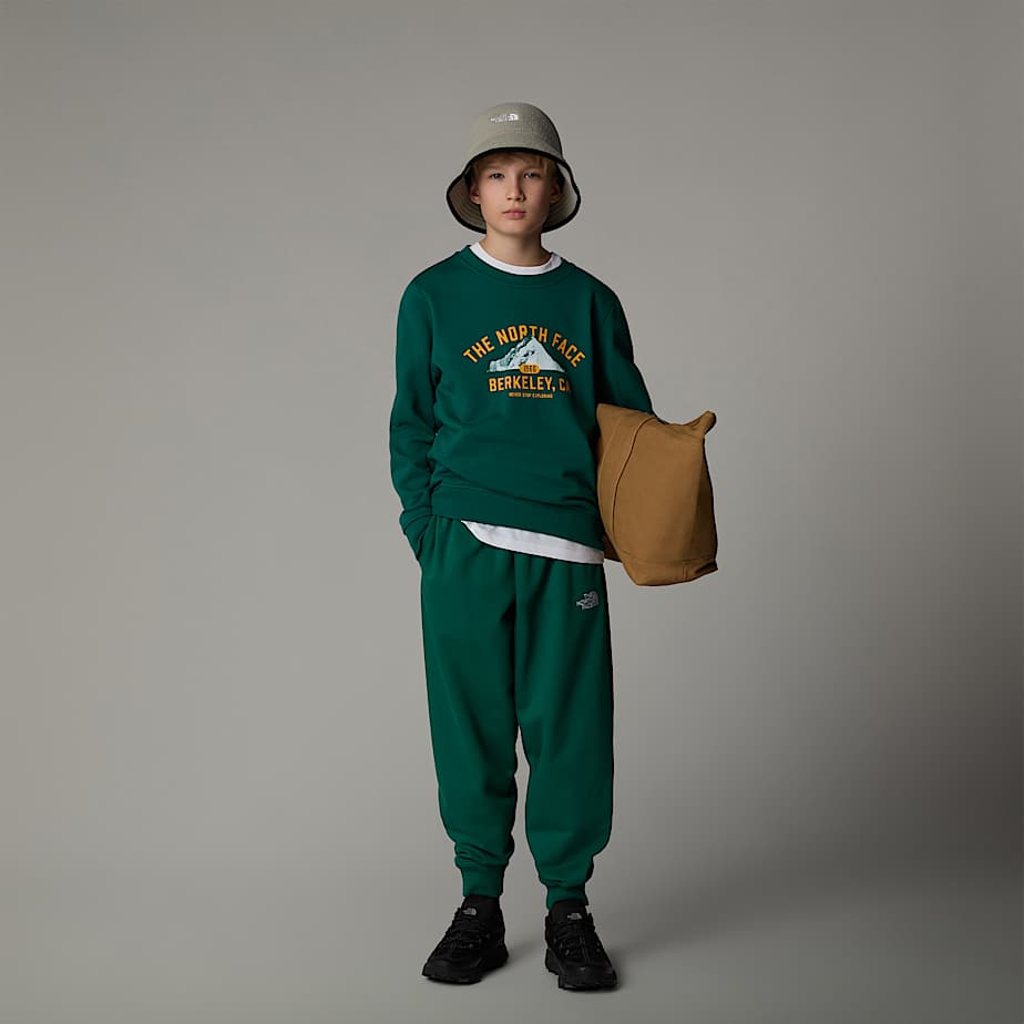 Sudadera holgada con estampado gráfico Varsity para jóvenes - 4