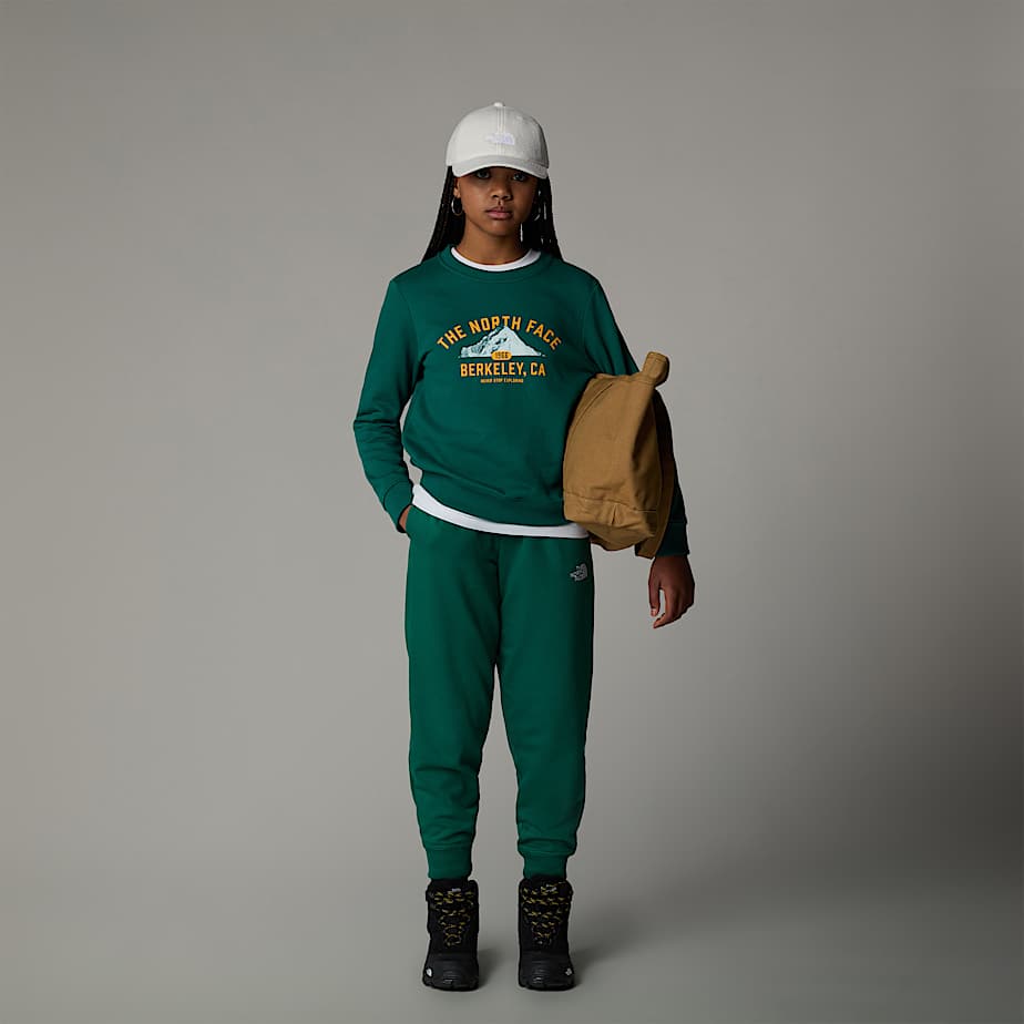 Sudadera holgada con estampado gráfico Varsity para jóvenes - 7