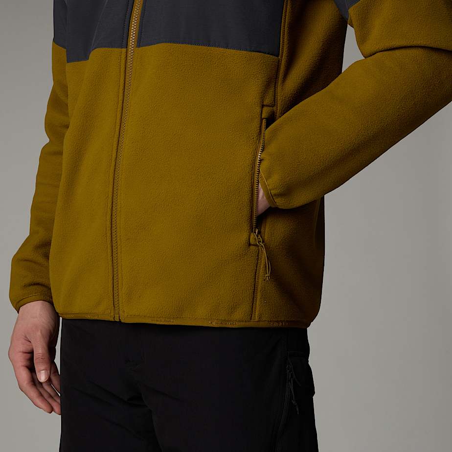 Polaire épaisse zippée Glacier pour homme
