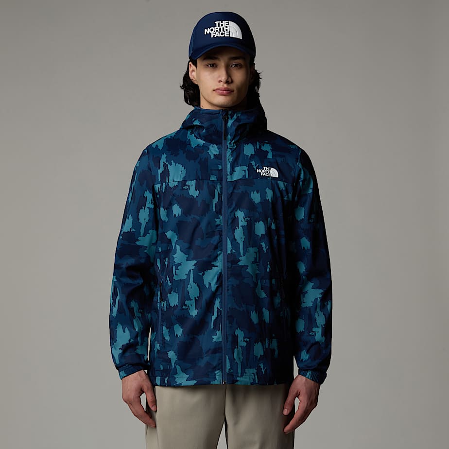 Men's Mountain Athletics Printed Hooded Wind Jacket
