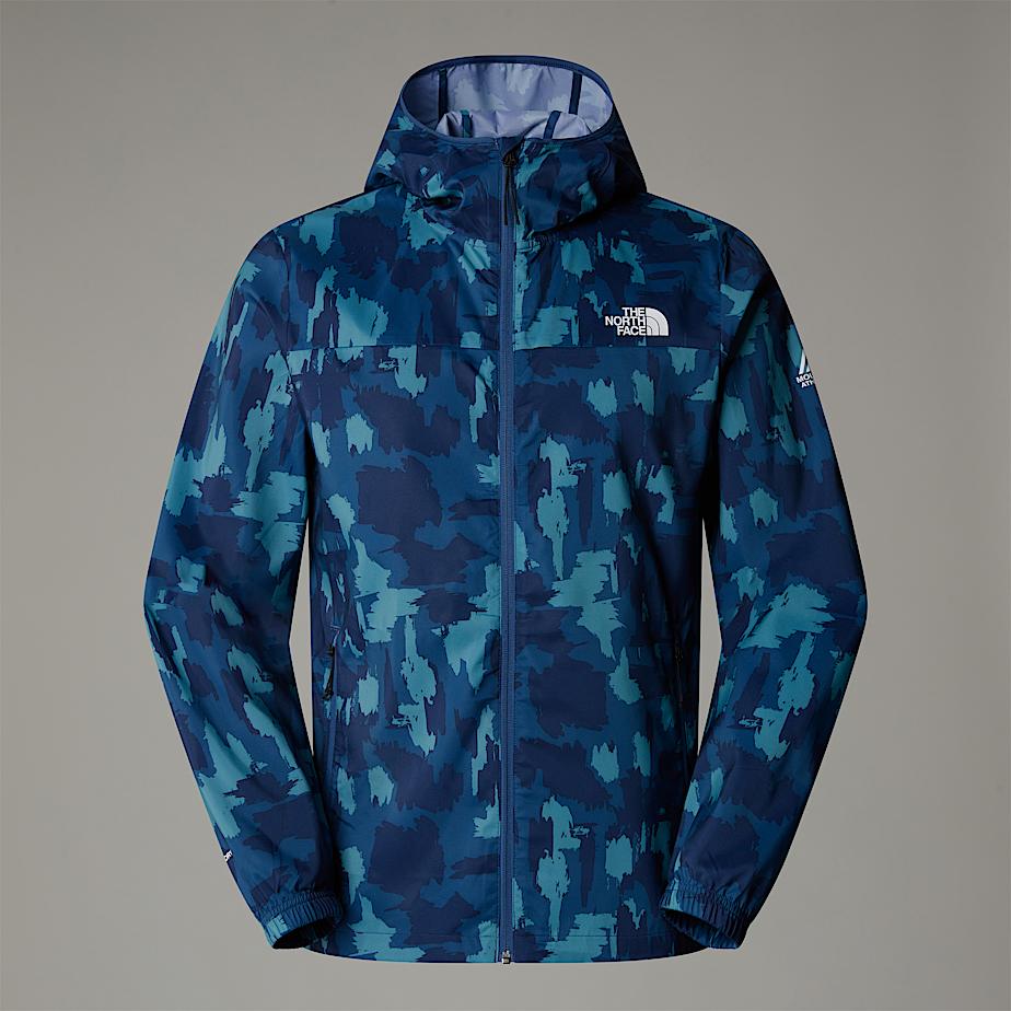 Men's Mountain Athletics Printed Hooded Wind Jacket