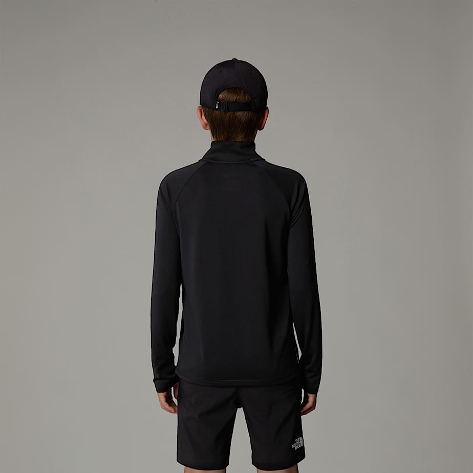 Teens' Never Stop 1/4 Zip Long-Sleeve Top