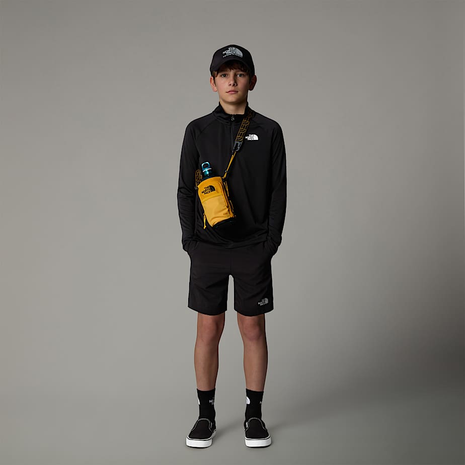 Teens' Never Stop 1/4 Zip Long-Sleeve Top