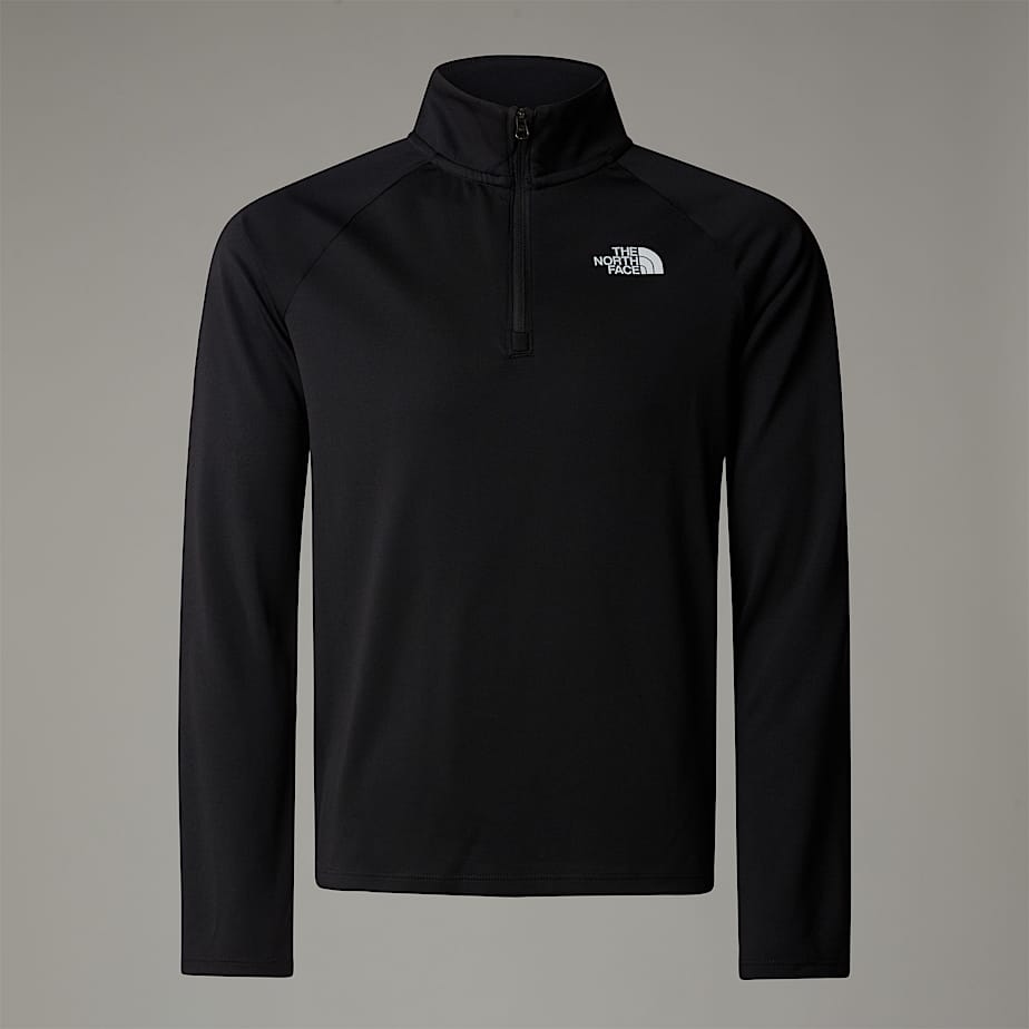 Teens' Never Stop 1/4 Zip Long-Sleeve Top
