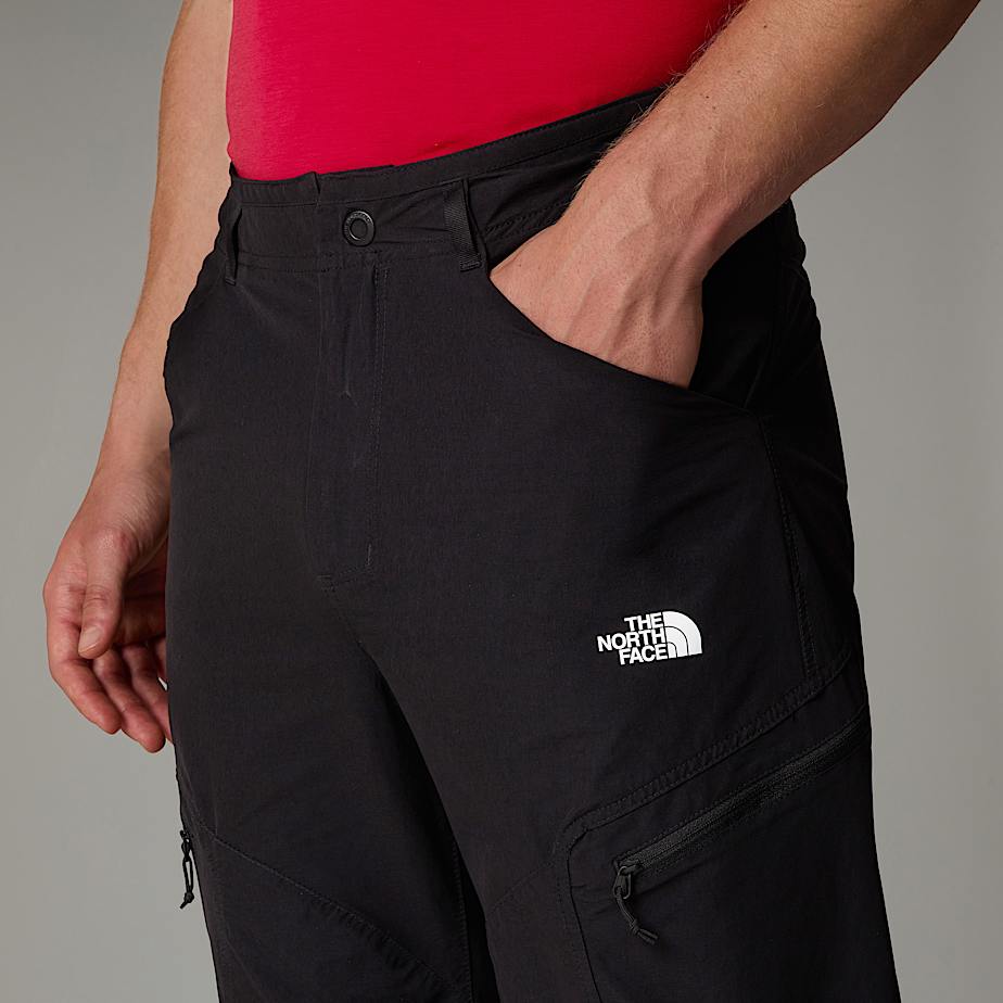 Pantalón convertible de corte regular tapered Exploration para hombre