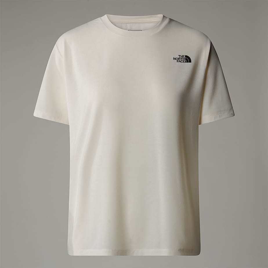 The North Face Foundation Linear Side T-shirt Für Damen White Dune Größe S female