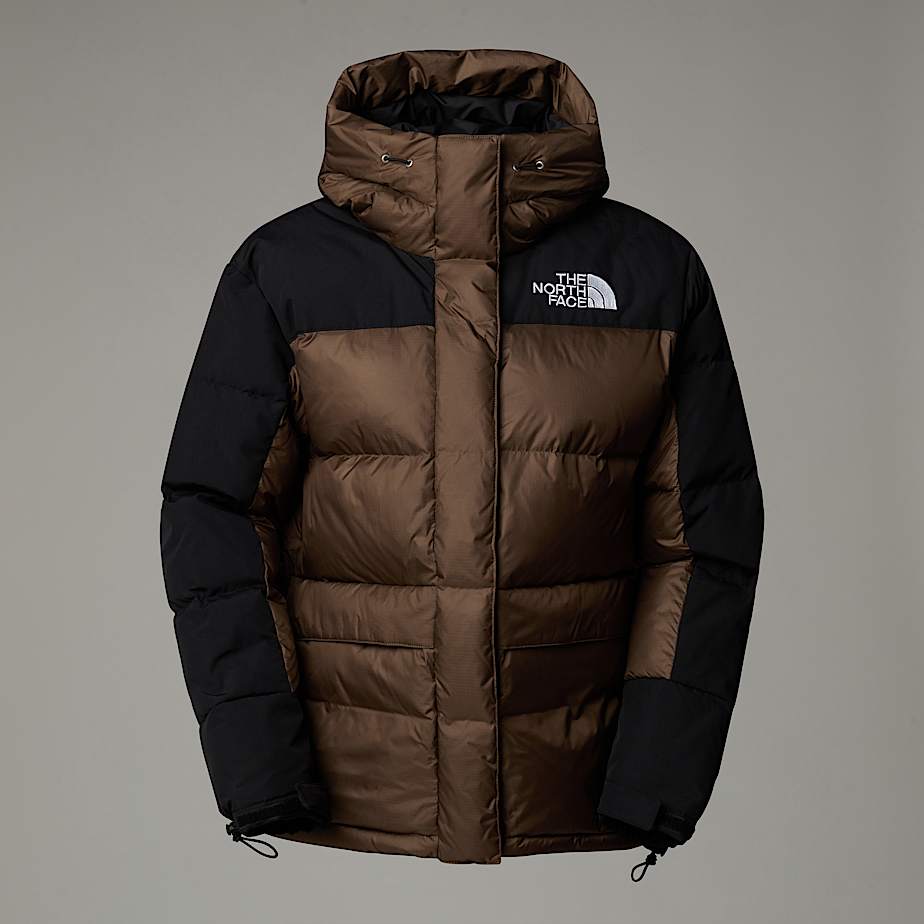 The North Face Himalayan Daunenparka Für Damen Smokey Brown-tnf Black Größe L female