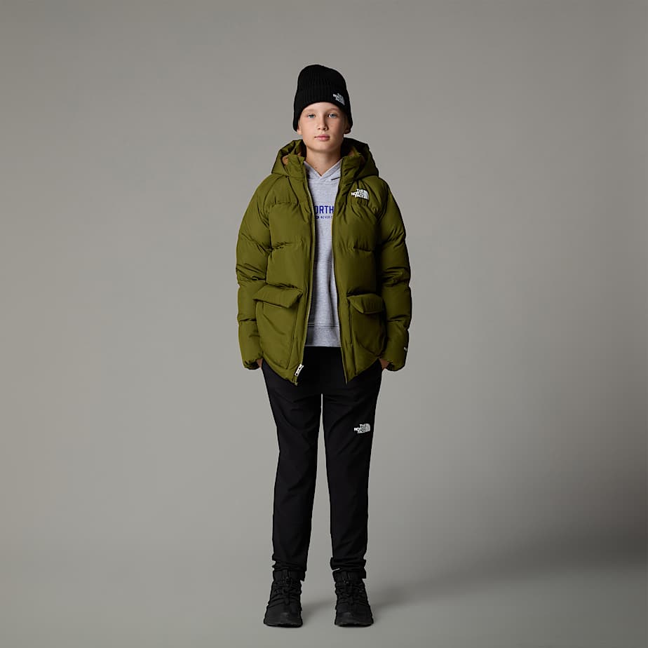Teens' North Down Fleece-Lined Short Parka