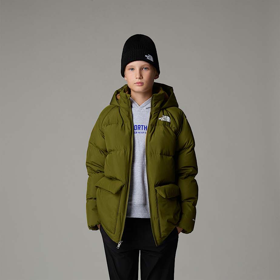 Teens' North Down Fleece-Lined Short Parka