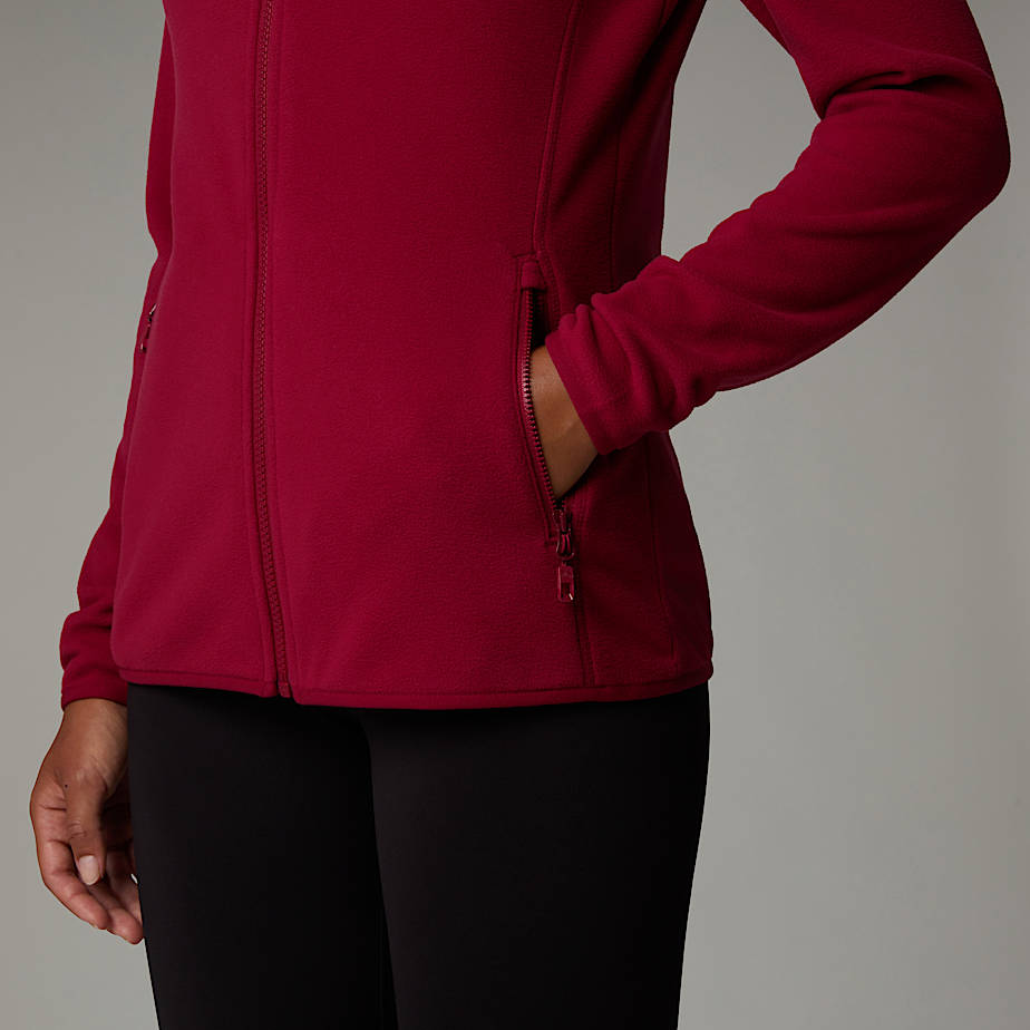 100 Glacier Fleece mit durchgehendem RV für Damen