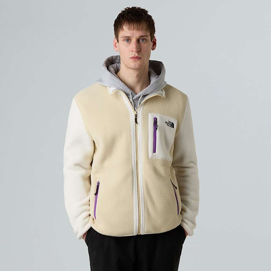 The North Face Yumiori Fleecejacke Mit Durchgehendem Rv Für Herren Gravel-white Dune-gravel Größe XXL male