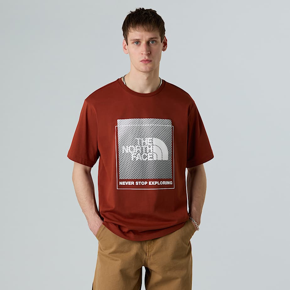 The North Face Tacune T-shirt Für Herren Brandy Brown Größe M male
